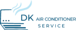 dk ac service logo - brand identity